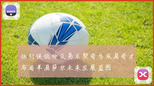 独行侠低价交易东契奇与浓眉奇才布局羊眉萨尔未来发展蓝图
