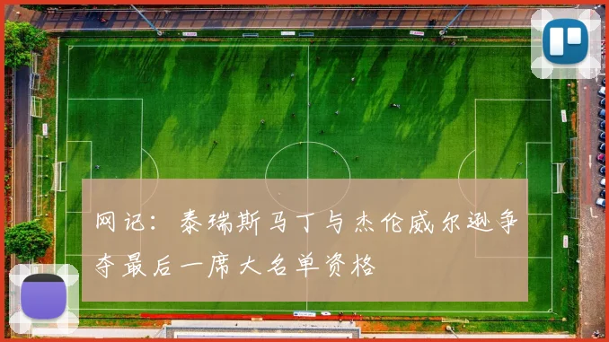 网记：泰瑞斯马丁与杰伦威尔逊争夺最后一席大名单资格